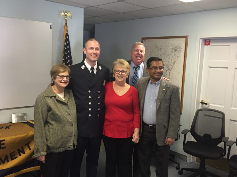 Congratulations to New Seabrook Fire Captain Marc Bibeau The Town of